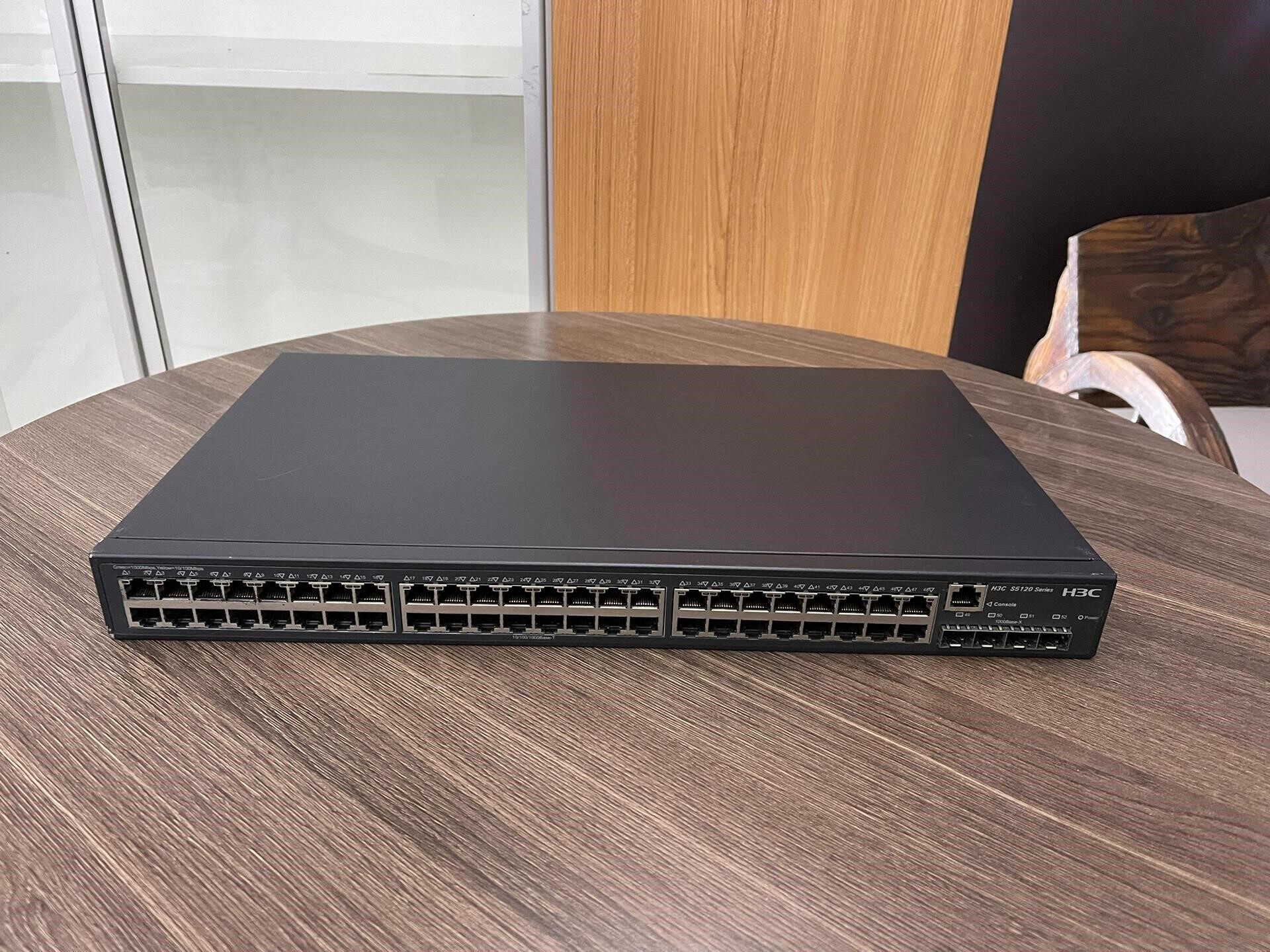 华三 h3c ls-s5120-52p-ei 48口千兆+4