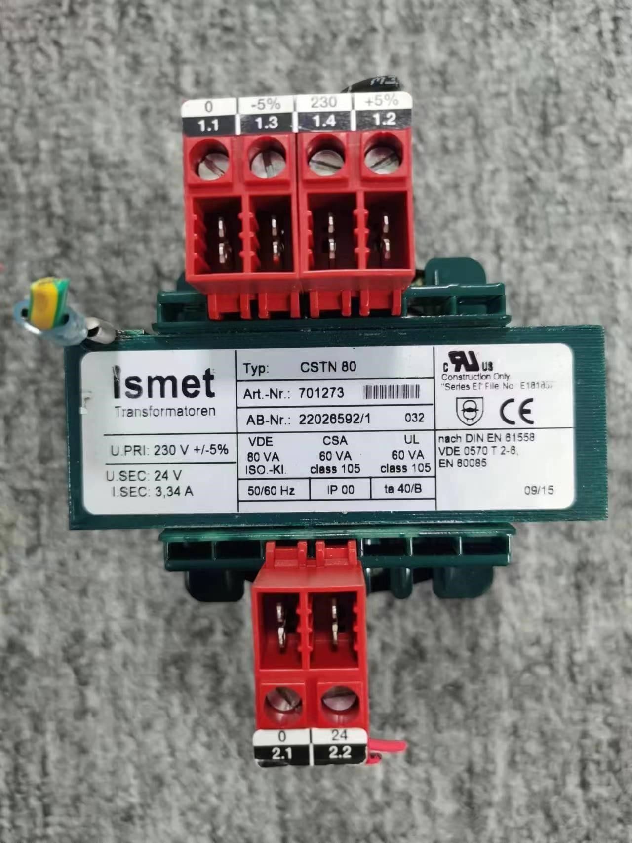 ISMET TRANSFORMATOREN CSTN80
