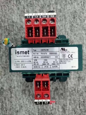ISMET TRANSFORMATOREN CSTN80