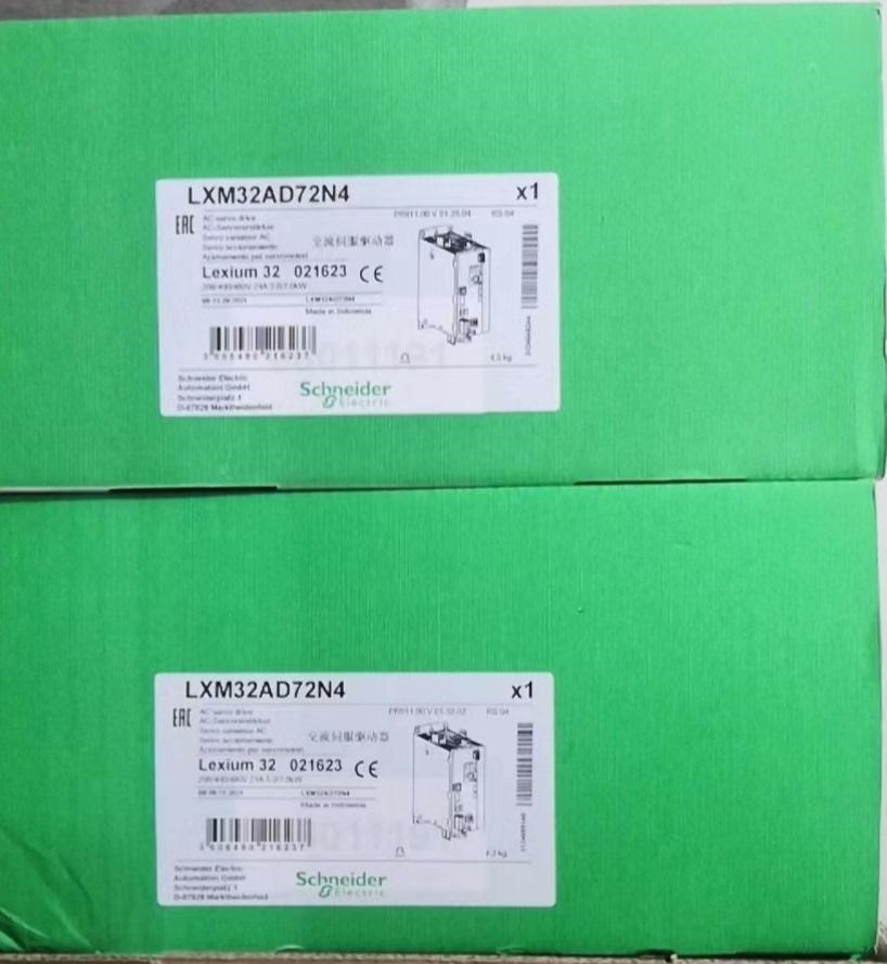 施耐德伺服LXM32AD72N4全新原装正品  8台现货，需