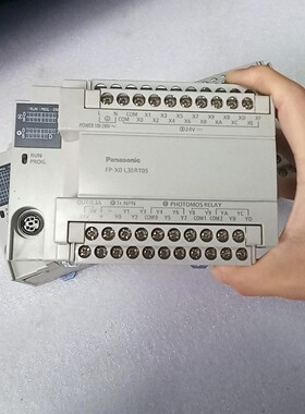松下PLC二手拆机 AFPX0L30RT05(220一台)