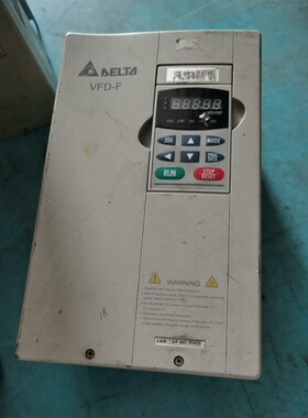 台达VFD055F43B型5.5千瓦的三相变频器。拆机货，机