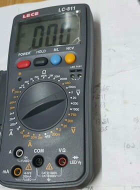 出乐测LECE  LC-811一只。功能正常，测量精准。很新