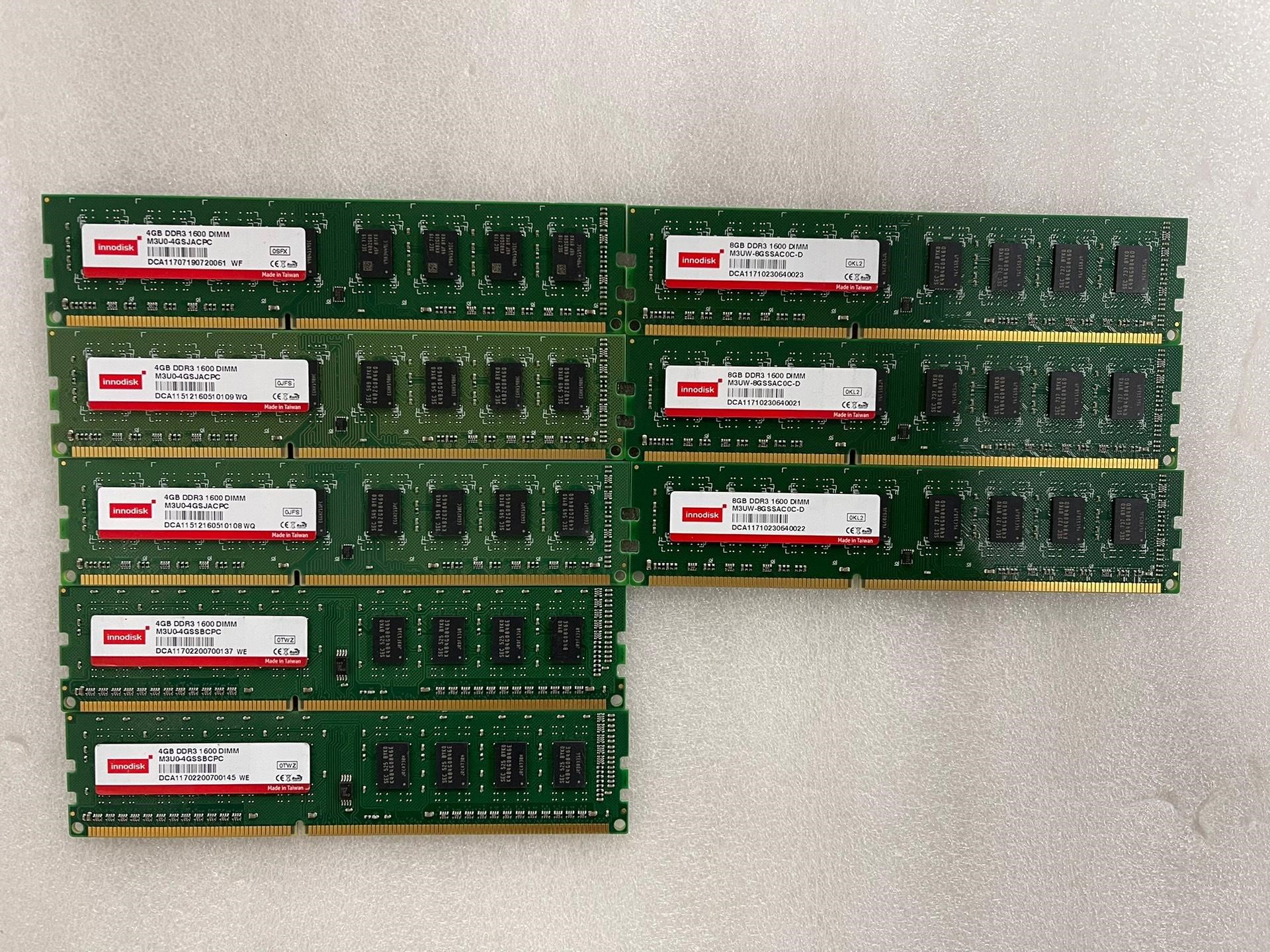 宜鼎innodisk ddr3 4G 8G 1600工控机内