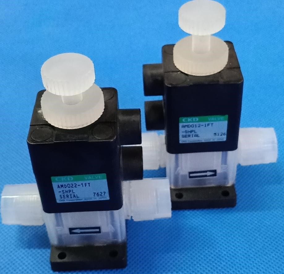 PFA手动隔膜阀 原装CKD手动调节阀 隔膜阀 AMD012