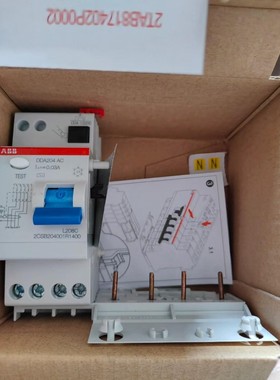 ABB微断漏电模块 ??DDA204 AC-40/0.03 ??