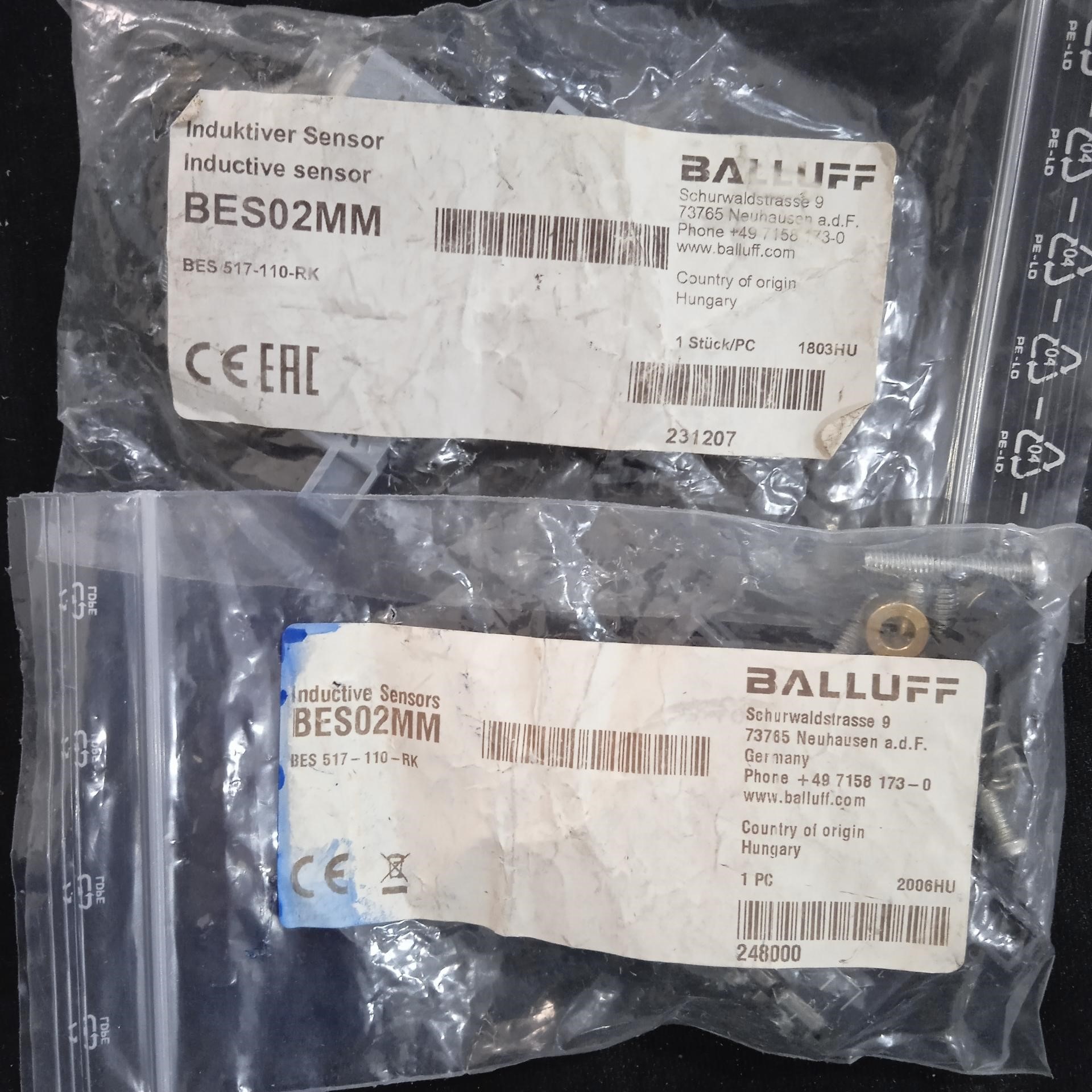 全新原装正品巴鲁夫传感器BES02MM BES517-110