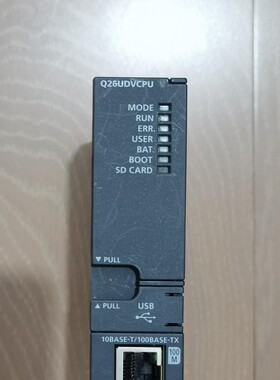 三菱CPU模块，Q26UDVCPU，成色9成新以上，功能包好