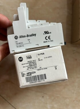AB继电器700-HPS2Z24 数量3个 700-HN12