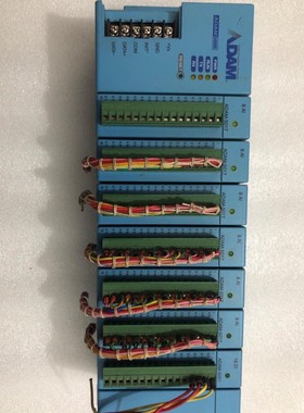 拆机原装PLC 研华 ADAM5000E带6个ADAM-50