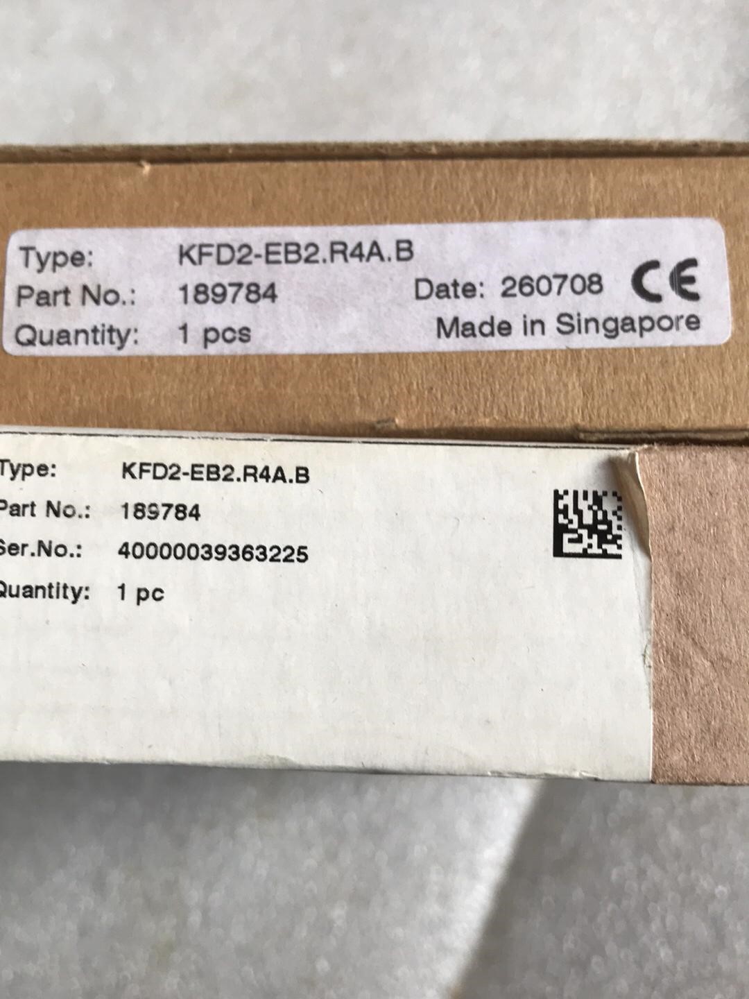 原装进口倍加福安全栅KFD2-EB2.R4A.B有10个全新