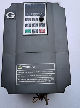 变频器GS600L-0040  4.0KW 成色如图，实物图