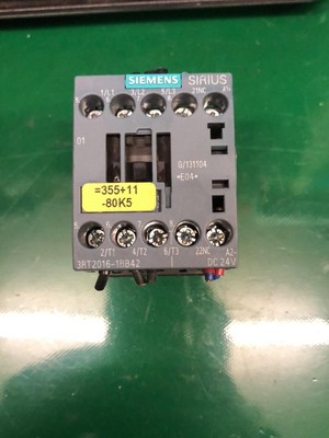 西门子3RT2016-1BB42接触器 3RH2911