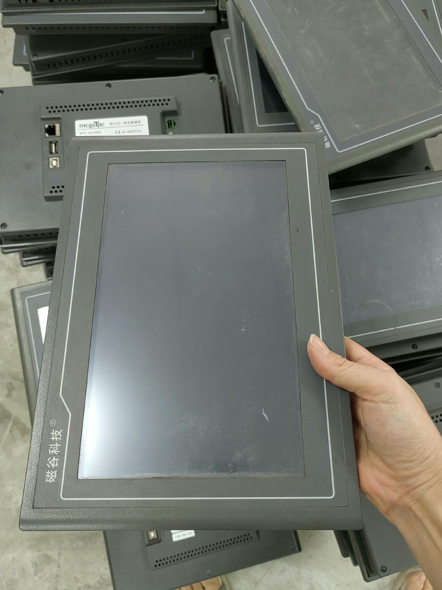 昆仑通态触摸屏TPC1062K，原装拆机，实拍图，测试好发货