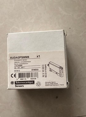 施耐德光电传感器 XUDA2PSMM8 数量一个