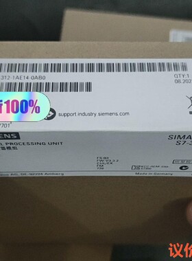 6ES7312-1AE14-0AB0  6ES7 312-1