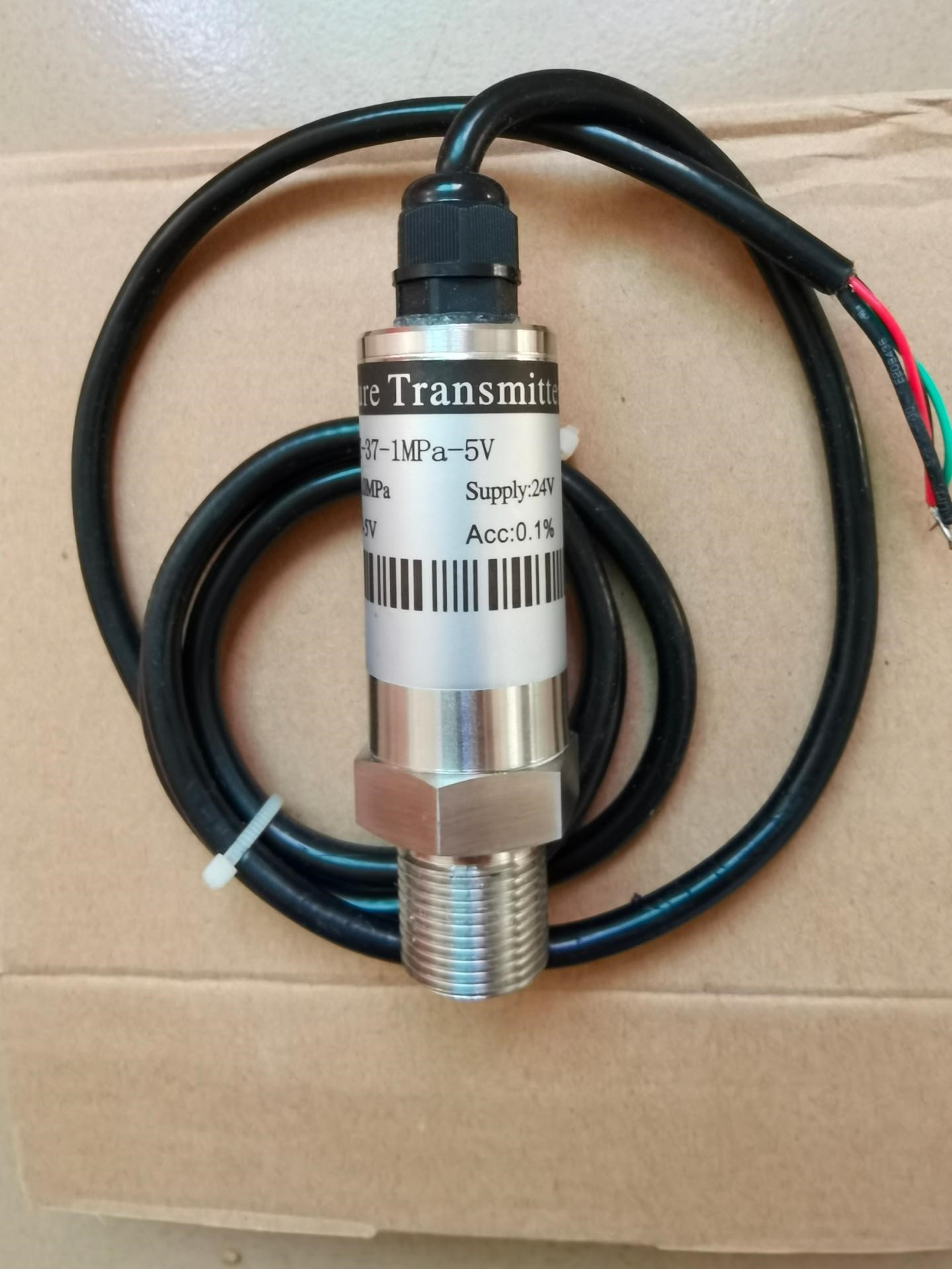 扩散硅压力变送器传感器ST-37-1MPa-5V，详情见图片