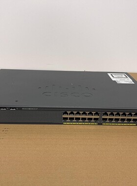 Cisco/思科 WS-C2960X-24TS-L 千兆交换