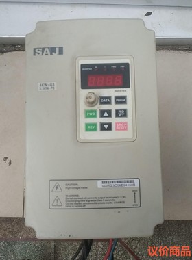 三晶4KW变频器V004G3/V5R5P3，正常使用，具体型