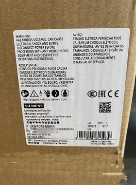 3RW4073-6BB44 门子正品包邮