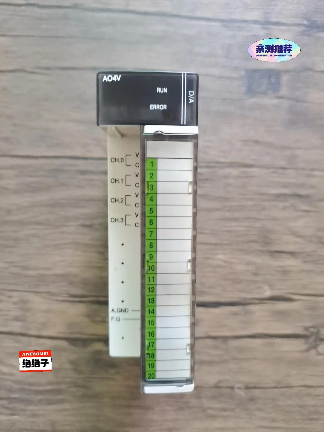 三星PLC NX-A04V 模拟量模块，原装拆机，成色几乎全