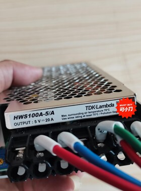 日本TDK-LAMBDA开关电源HWS100A-5A原装拆机