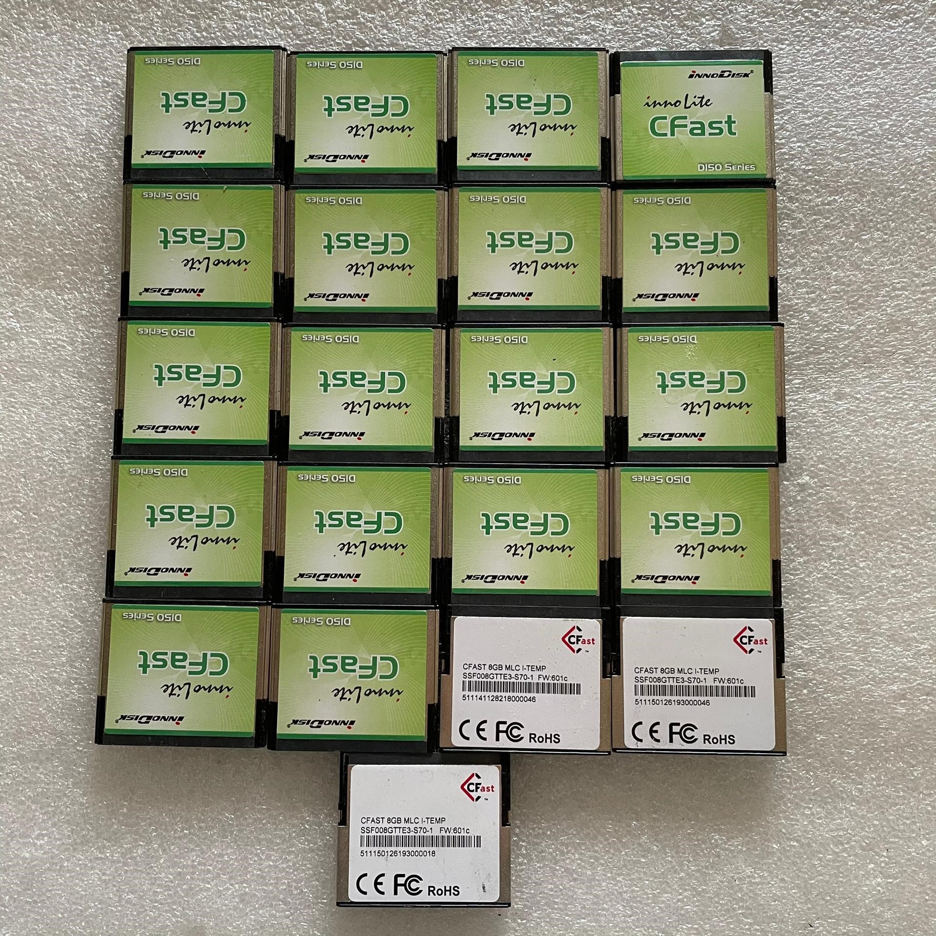 iNNoDIsk CFast 串口内存卡 8GB 拆下来的
