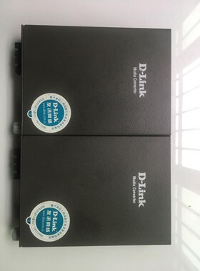 D-LINK DMC-300SC光纤收发器多模双纤，升级换下