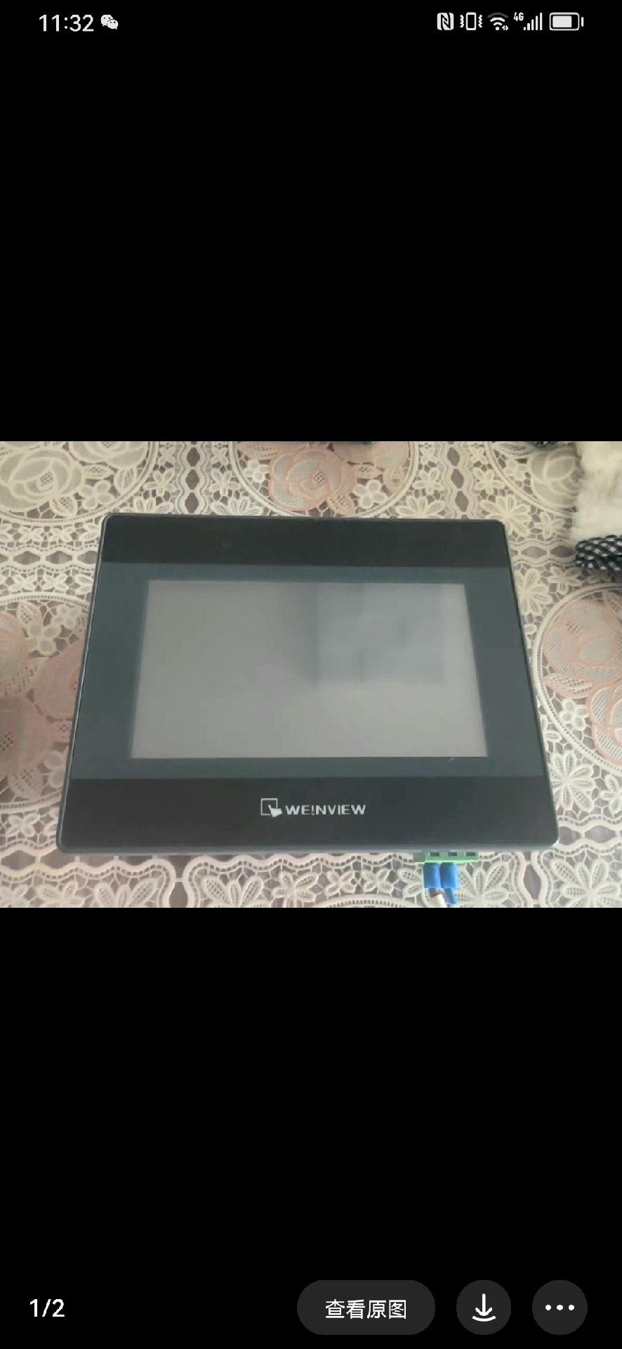 威纶触摸屏MT8051iP。  嘎嘎新，