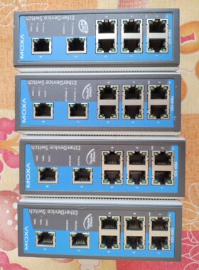 MOXA EDS 408A 208A 308A工业以太网交换