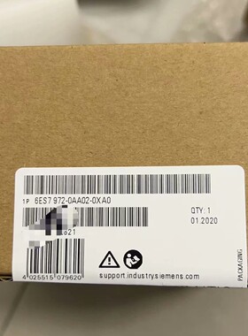 6ES7972-0AA02-0XA0全新未拆封