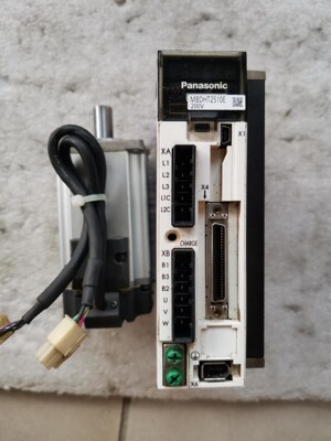 拆机松下伺服驱动器MBDHT2510E，松下伺服马达MHMD