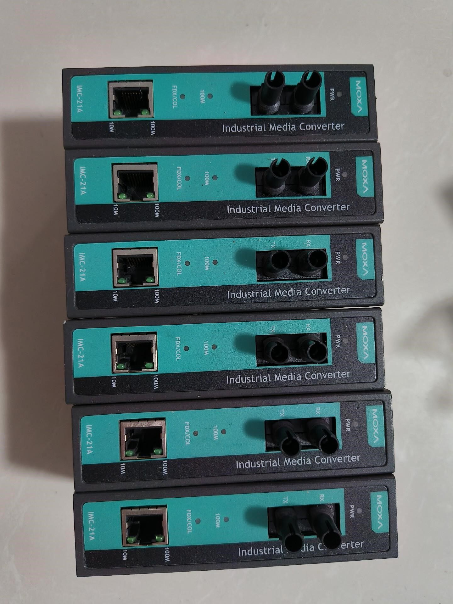 摩莎 MOXA  IMC-21A-M-ST 光电转换器