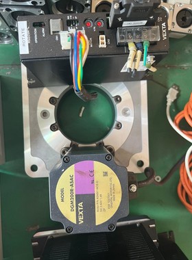 拆机东方步进中空旋转电机DGM200R-ASAC配套驱动器A