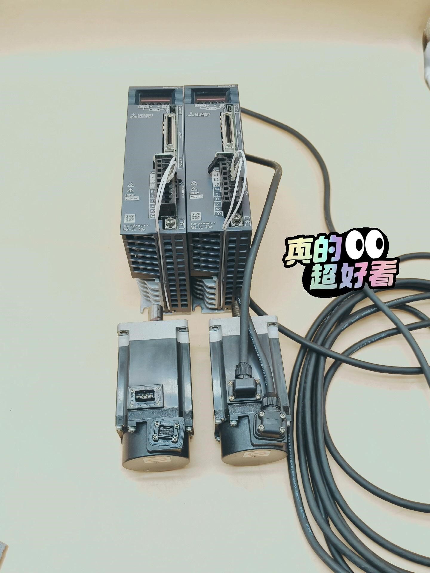 HG-KN43J-S100/MR-JE-40A三菱伺服电机驱