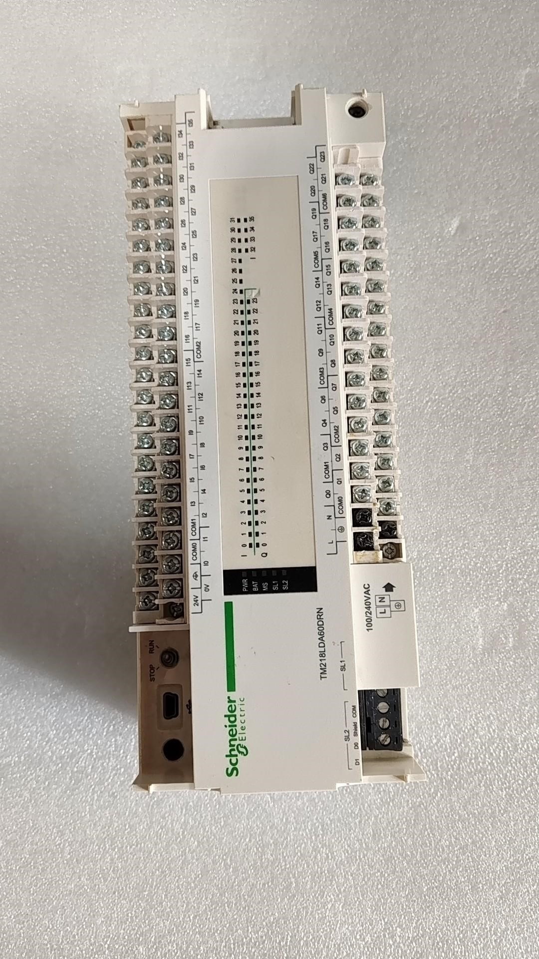 施耐德plc TM218LDA60DRN、拆机下来的、成色不