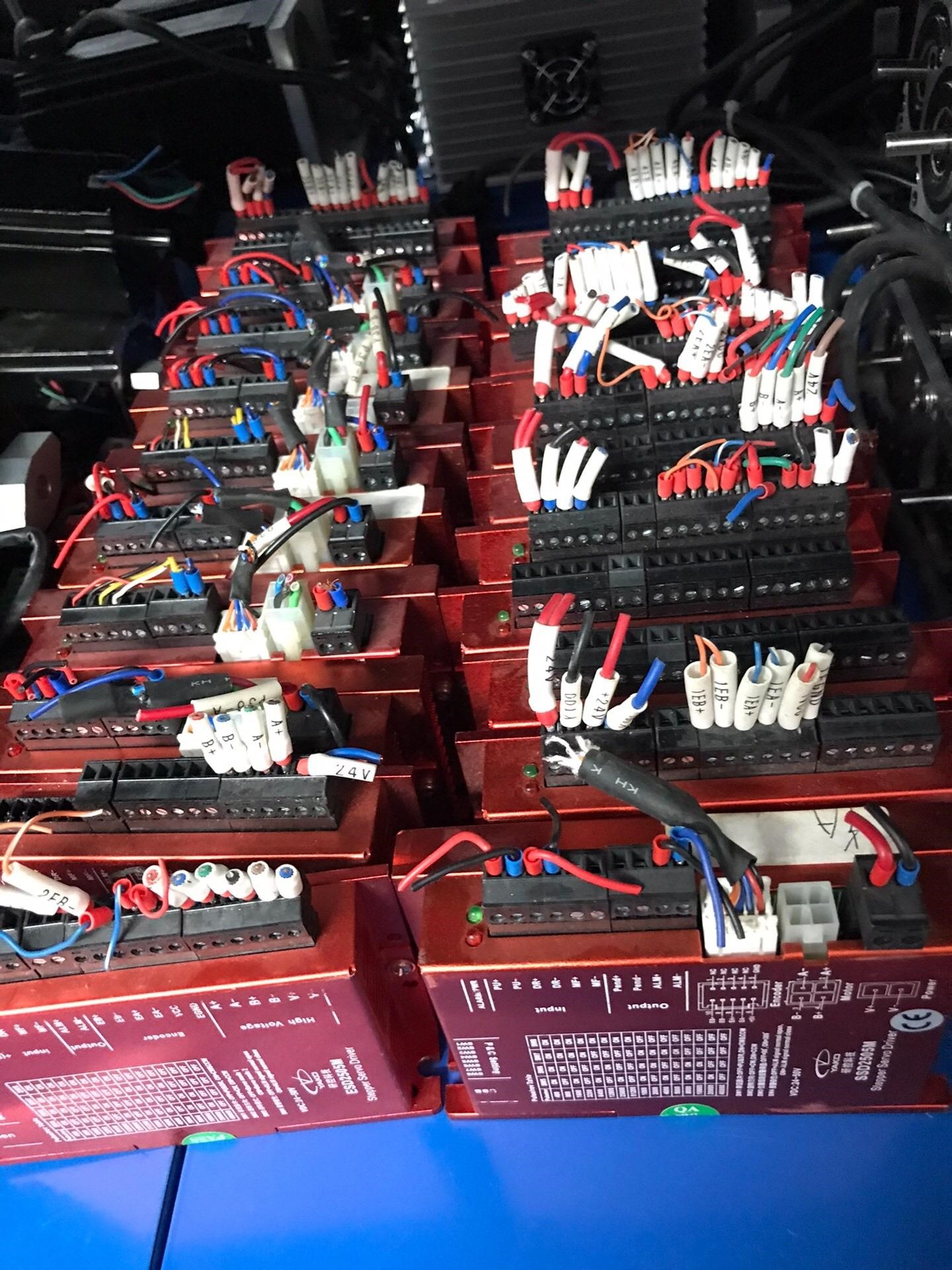 研控57步进电机60闭环步进，驱动ESD2505M，电机可以