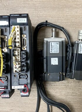 三菱J3伺服电机驱动套装200w100w带刹车