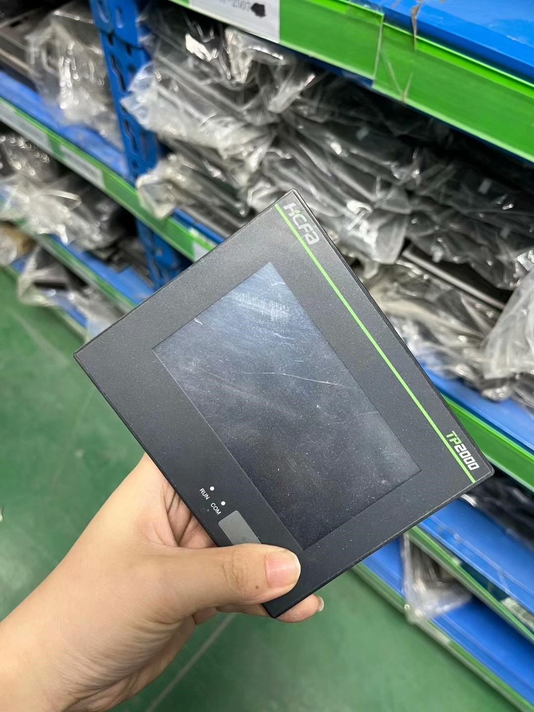 禾川触摸屏TP2504-E二手拆机，成色漂亮，卡扣电源端子齐