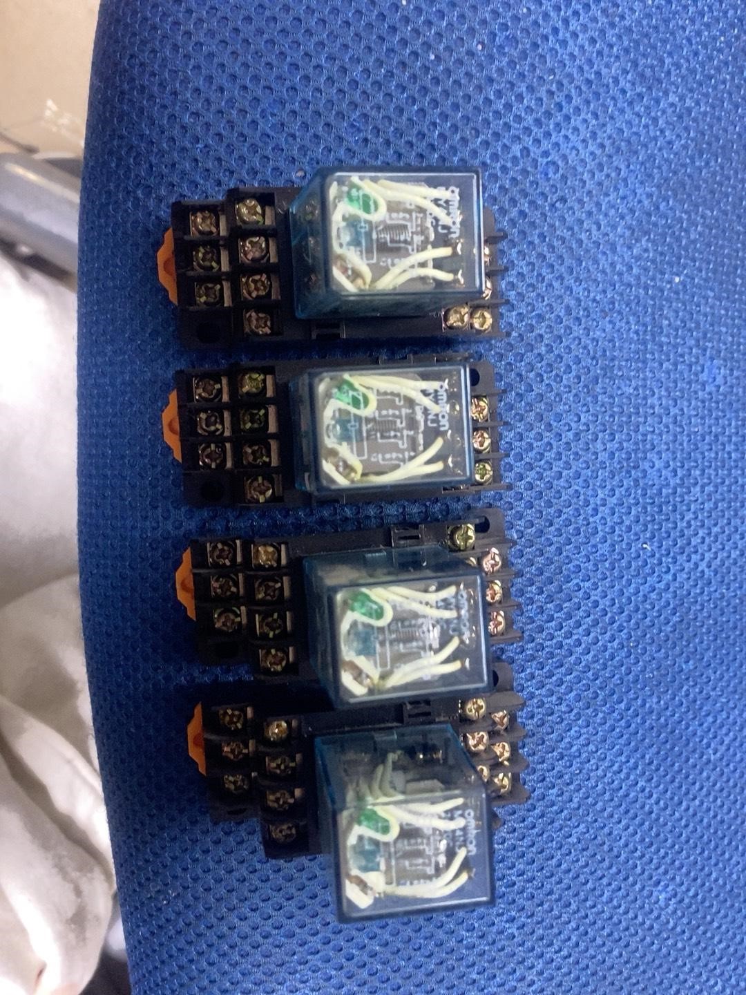 MY4NJ 24∨DC欧姆龙继电器MY4NJ 24∨DC。看