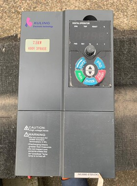 久菱变频器jvg3000 07d543k一个7.5kw成色非