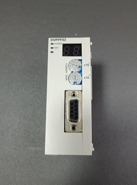 台达DVPPF02-SL，成色如图可冲新，功能正常，只有一个