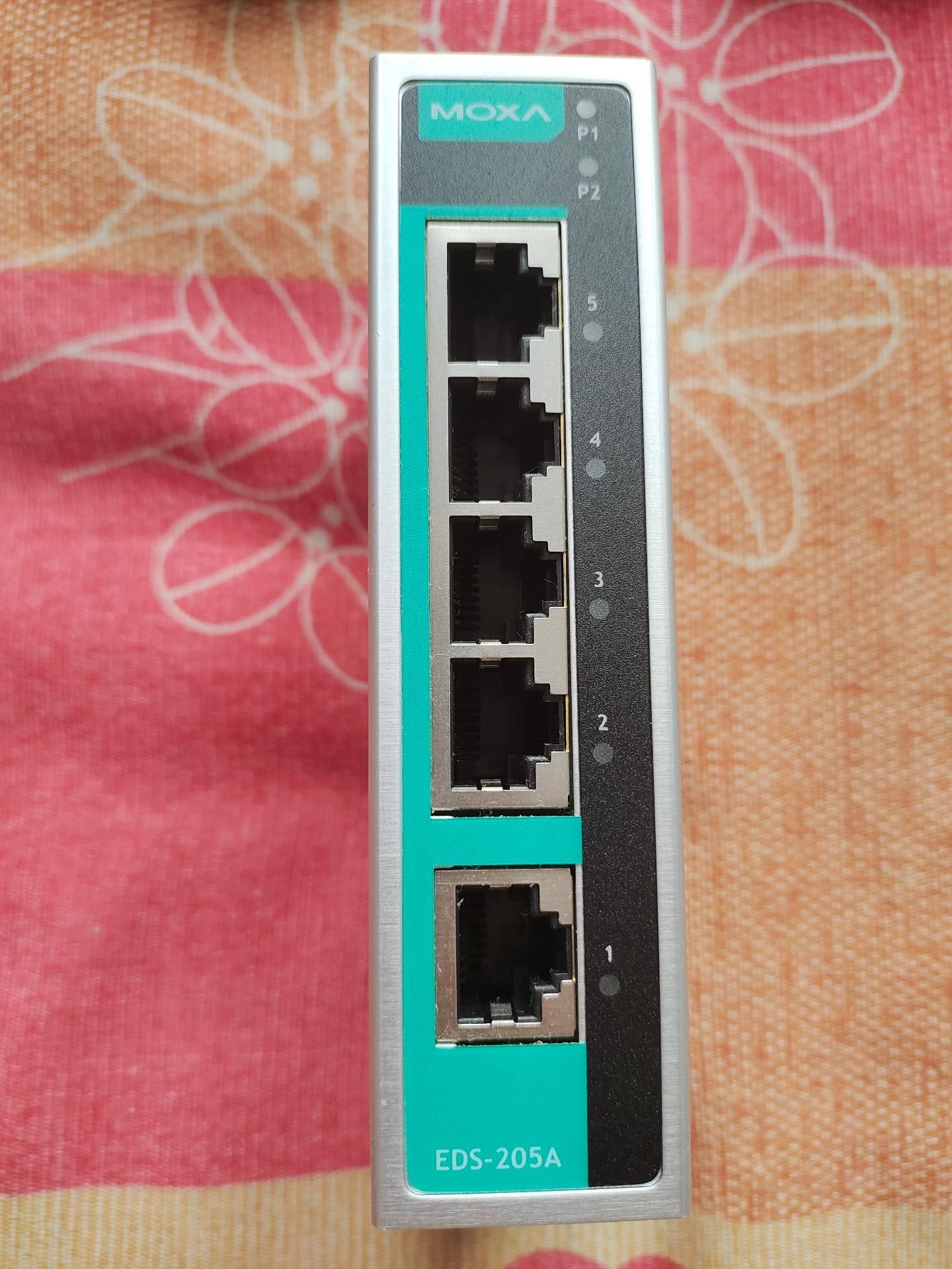 MOXA EDS 205A -T 5口宽温非网管型工业以太网