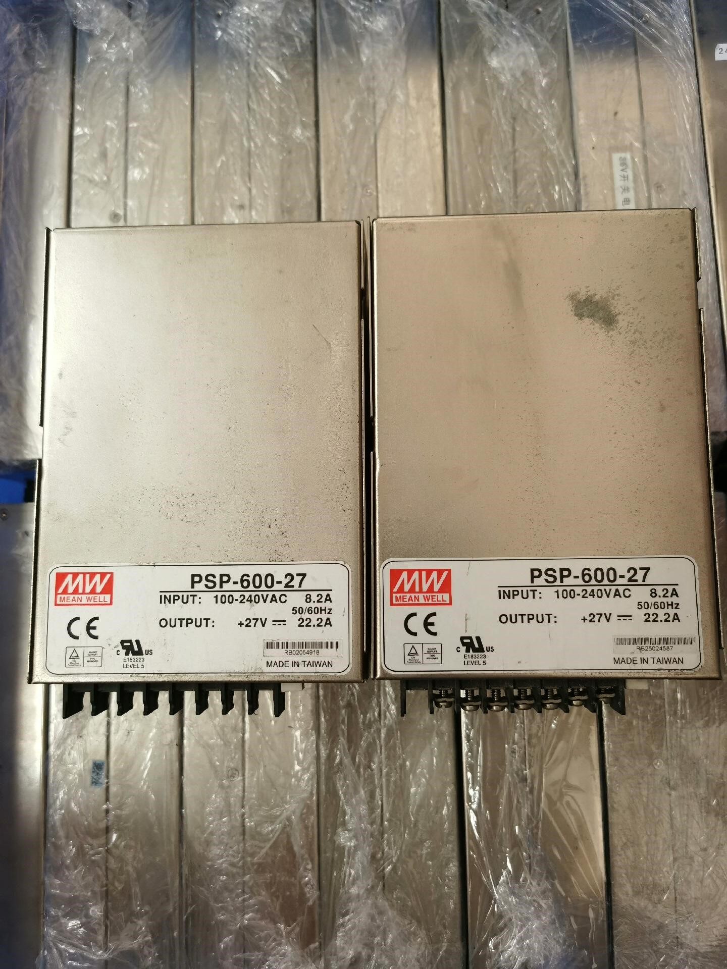 明纬PSP-600-27开关电源22.2A原装拆机