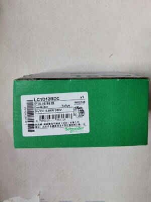 施耐德交流接触器LC1D12BDC  24V DC 5.5M