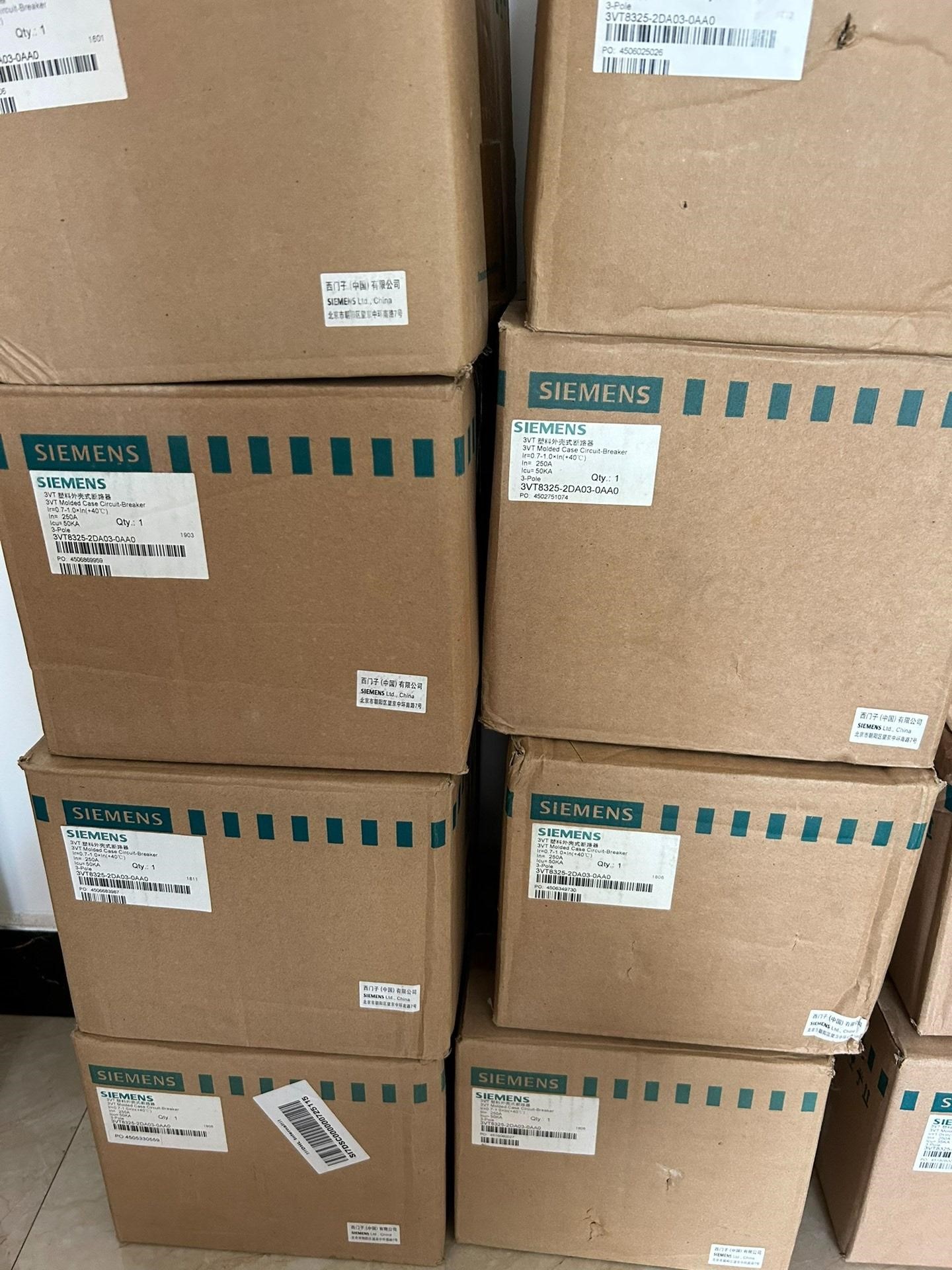 西门子塑壳断路器3VT8325-2DA03-0AA0 剩下9