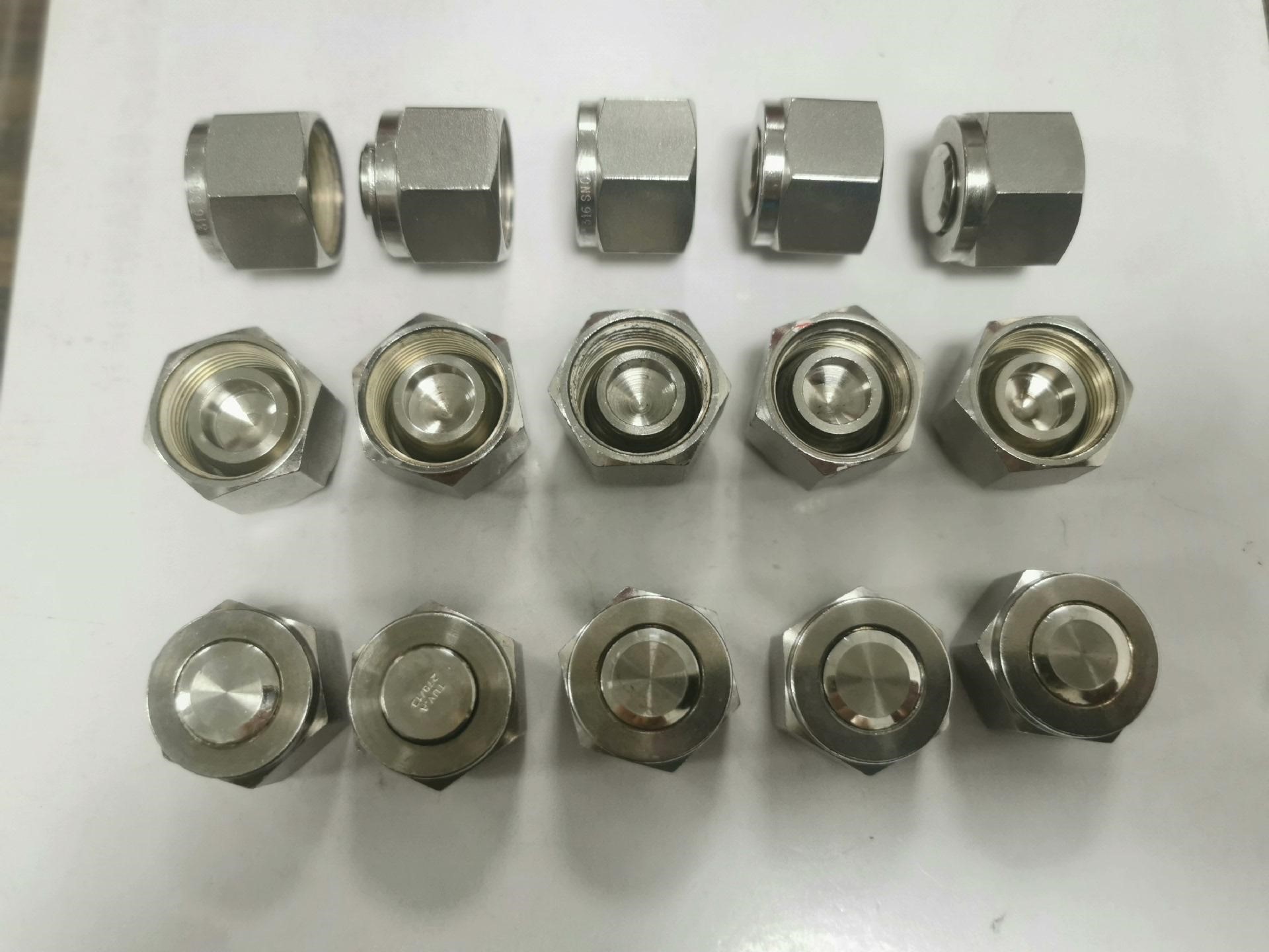 JSK 拆机件 1/2 不锈钢堵头，议价出打包价优！