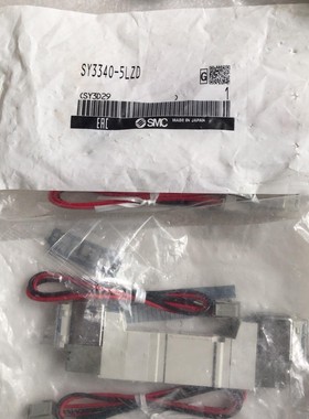 原装进口SMC电磁阀SY3340-5LZD有1个包邮