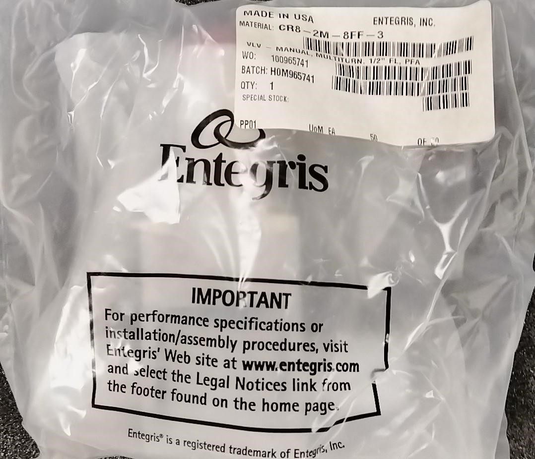 PFA手动阀 全新原装Entegris英特格手动阀 隔膜阀C