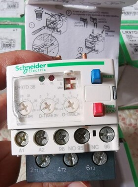 LR97D38M7施耐德电子过流继电器20-38A全新库存备